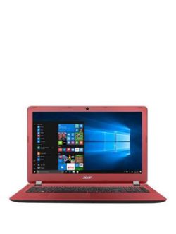 Acer Aspire Es 15, Intel&Reg; Celeron&Reg;, 4Gb Ram, 1Tb Hard Drive, 15.6 Inch Laptop With Optional Microsoft Office 365 Home - Red - Laptop Only